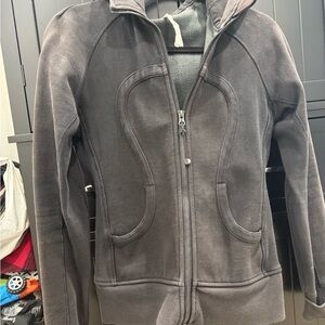 Lululemon Athletica Black Zip-Up Jacket